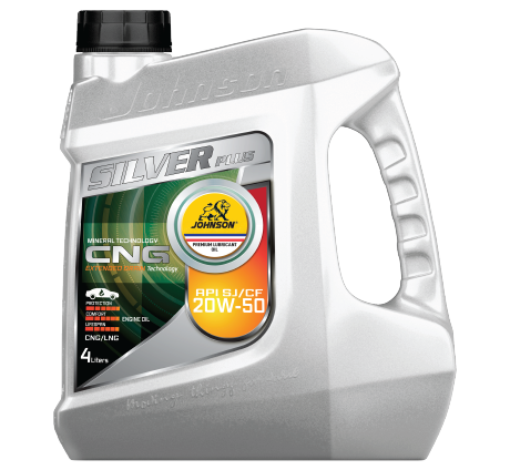 Johnson CNG Silver Plus 4LTR 20W-50